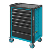HAZET Carrello portautensili Assistente 179N-8/228, Cassetti, bassi: 7 x 81 x 522 x 398mm, Cassetti, alti: 1 x 166 x 522 x 398mm28-2