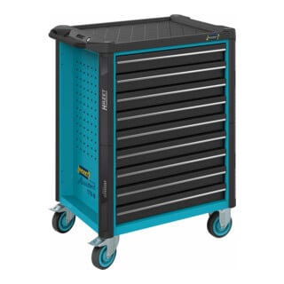 HAZET Carrello portautensili Assistente 179N-9, Cassetti, bassi: 9 x 81 x 522 x 398mm