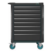 HAZET Carrello portautensili Assistente 179NT-8-RAL7016, Cassetti, bassi: 7 x 81 x 522 x 398mm, Cassetti, alti: 1 x 166 x 522 x 398mm-3