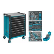 HAZET Carrello portautensili Assistente 179NX-8/228, Cassetti, bassi: 8 x 81 x 522 x 398mm28-1