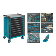 HAZET Carrello portautensili Assistente 179NX-8/314, Cassetti, bassi: 8 x 81 x 522 x 398mm14-1
