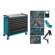 HAZET Carrello portautensili Assistente 179NXXL-7/342, Cassetti, bassi: 5 x 81 x 870 x 398mm, Cassetti, alti: 2 x 166 x 870 x 398mm42-1