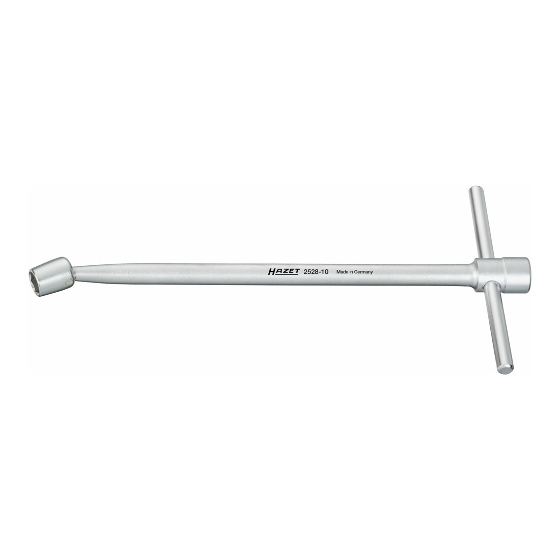 HAZET Chiave a bussola con snodo per coppa olio 2528-10, Attacco quadro, cavo, 10mm (3/8"), Profilo trazione esagono esterno, 10mm