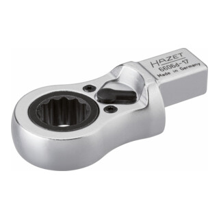 HAZET Chiavi poligonali cricchetto a innesto, 14x18mm