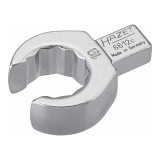 HAZET Chiave ad anello ad innesto, aperta 9x12 mm