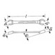 HAZET Chiave ad anello doppio 612 aperta-3