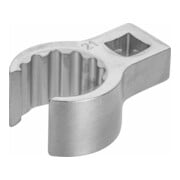 HAZET Chiave ad anello, doppio esagono, aperto 848Z-21, Attacco quadro, cavo, 10mm (3/8"), Profilo a doppio esagono esterno, 21mm, Attacco esagonale esterno 10 = 3/8" 10 =<sup>3</sup>⁄<sub>8</sub>″-1