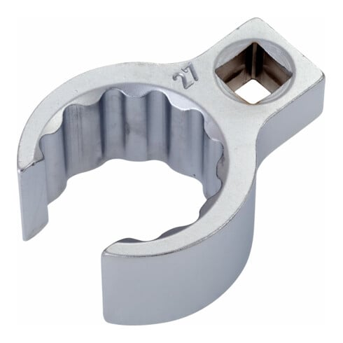 HAZET Chiave ad anello, doppio esagono, aperto 848Z-27, Attacco quadro, cavo, 10mm (3/8"), Profilo a doppio esagono esterno, 27mm, Attacco esagonale esterno 10 = 3/8" 10 =<sup>3</sup>⁄<sub>8</sub>″