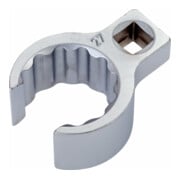 HAZET Chiave ad anello, doppio esagono, aperto 848Z-27, Attacco quadro, cavo, 10mm (3/8"), Profilo a doppio esagono esterno, 27mm, Attacco esagonale esterno 10 = 3/8" 10 =<sup>3</sup>⁄<sub>8</sub>″-1