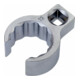 HAZET Chiave ad anello, doppio esagono, aperto 848Z-32, Attacco quadro, cavo, 12,5mm (1/2"), Profilo a doppio esagono esterno, 32mm, Attacco esagonale esterno 10 = 3/8" 12,5 =<sup>1</sup>⁄<sub>2</sub>″-1