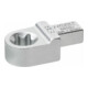 HAZET Chiave ad anello TX ad innesto 6609C-E16, Attacco quadro ad innesto 9x12mm, Profilo esterno TX, E16-1