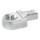 HAZET Chiave ad anello TX ad innesto 6609C-E18, Attacco quadro ad innesto 9x12mm, Profilo esterno TX, E18-1