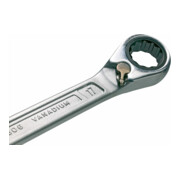 HAZET Chiavi combinate con cricchetti 606 a doppio esagono esterno-2
