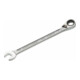 HAZET Chiave combinata a forchetta/ad anello con cricchetto 606-11, Profilo trazione doppio esagono esterno, 11mm-1