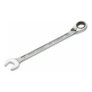 HAZET Chiave combinata a forchetta/ad anello con cricchetto 606-14, Profilo trazione doppio esagono esterno, 14mm-1