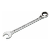 HAZET Chiave combinata a forchetta/ad anello con cricchetto 606-32, Profilo trazione doppio esagono esterno, 32mm-1