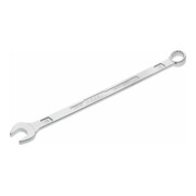 HAZET Chiave combinata a forchetta/ad anello, extra lunga, forma sottile 600LG-15, Profilo trazione doppio esagono esterno, 15mm