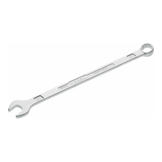 HAZET Chiave combinata a forchetta/ad anello, extra lunga, forma sottile 600LG-21, Profilo trazione doppio esagono esterno, 21mm