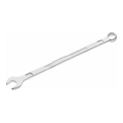 HAZET Chiave combinata a forchetta/ad anello, extra lunga, forma sottile 600LG-27, Profilo trazione doppio esagono esterno, 27mm-1