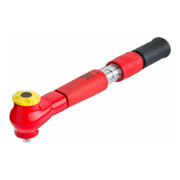 HAZET Chiave dinamometrica, con isolamento di protezione 5121KV, Nm min-max: 20 – 120 Nm, Tolleranza: 4%, Attacco quadro, massiccio, 12,5mm (1/2")