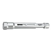 HAZET Chiave per candele di accensione 2505-2, Attacco quadro, cavo, 10mm (3/8"), Profilo esagonale esterno, 20.8mm ∙<sup>13</sup>⁄<sub>16</sub> ″