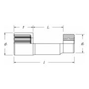 HAZET Chiave per condotti di iniezione 4550-5