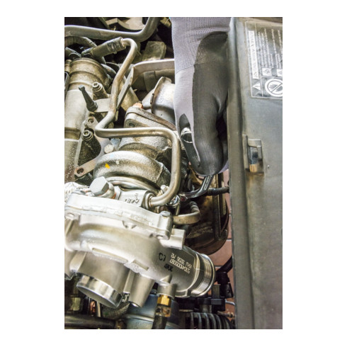 HAZET Chiave per turbocompressore, doppio esagono 615-S10X12, Profilo a doppio esagono esterno, 10x12mm