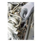HAZET Chiave per turbocompressore, doppio esagono 615-S10X12, Profilo a doppio esagono esterno, 10x12mm-4