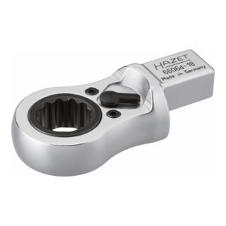 HAZET Chiavi poligonali cricchetto a innesto, 14x18mm