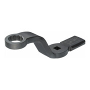 HAZET Chiave poligonale per uso a percussione, doppio esagono, con 2 superfici battenti 2872FS-24, Attacco quadro, cavo, 12,5mm (1/2"), Profilo a doppio esagono esterno, 24mm-4