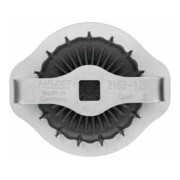 HAZET Chiavi per filtro olio 2169-12, Attacco quadro, cavo, 12,5mm (1/2"), Profilo scanalato, 107mm-4