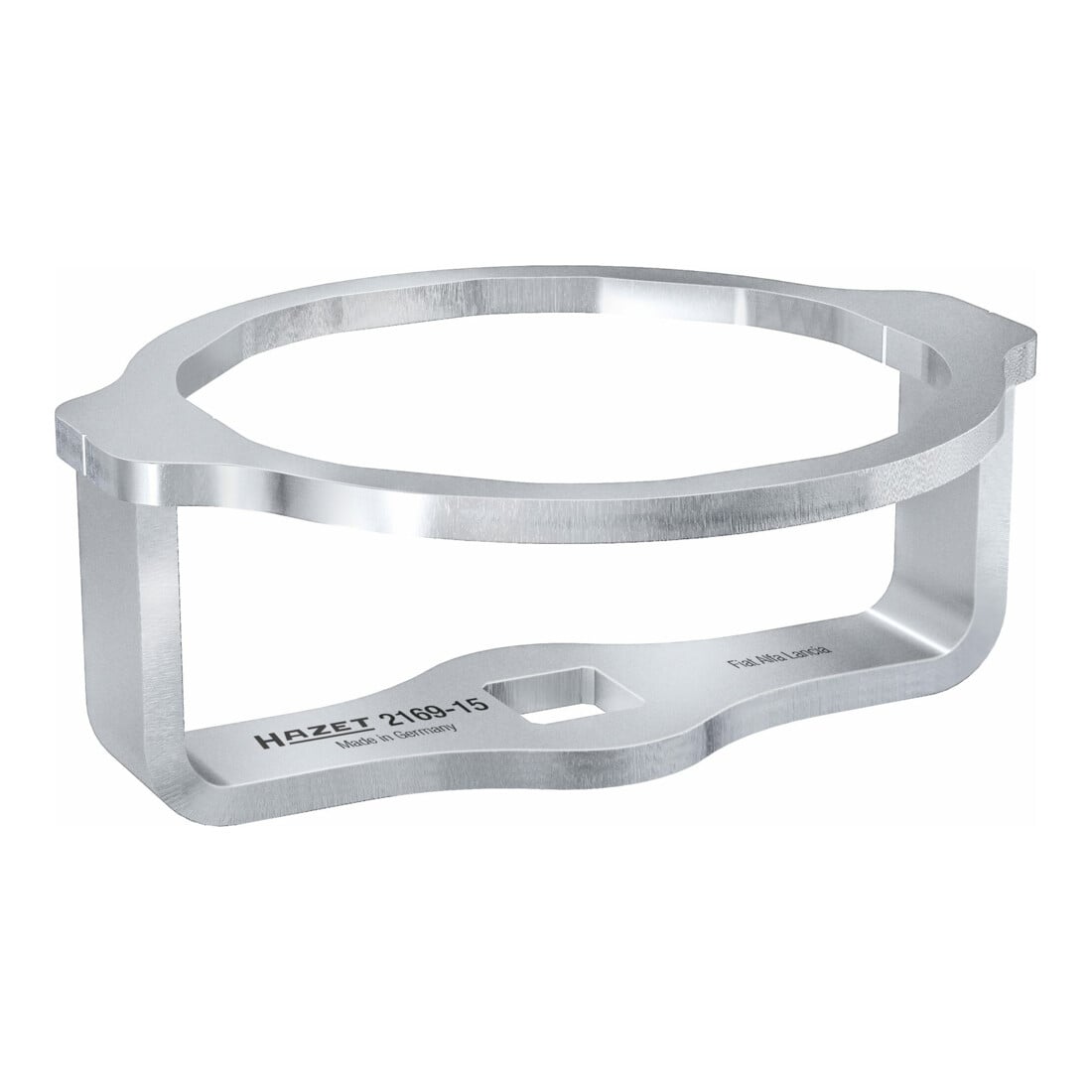 HAZET Chiavi per filtro olio 2169-15, Attacco quadro, cavo, 12,5mm (1/2"), Profilo attacco esterno a 8 lati, 105mm