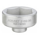 HAZET Chiavi per filtro olio 2169-36, Attacco quadro, cavo, 10mm (3/8"), Profilo esagonale esterno, 49.5mm-1