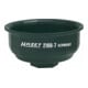 HAZET Chiavi per filtro olio 2169-7, Attacco quadro, cavo, 12,5mm (1/2"), Profilo attacco esterno a 14 lati, 76mm-1