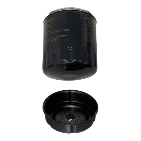 HAZET Chiavi per filtro olio 2169-76, Attacco quadro, cavo, 12,5mm (1/2"), Profilo scanalato, 85mm