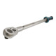 HAZET Clé dynamométrique 6143-1CTCAL 100–400 Nm chromée dure 802 mm