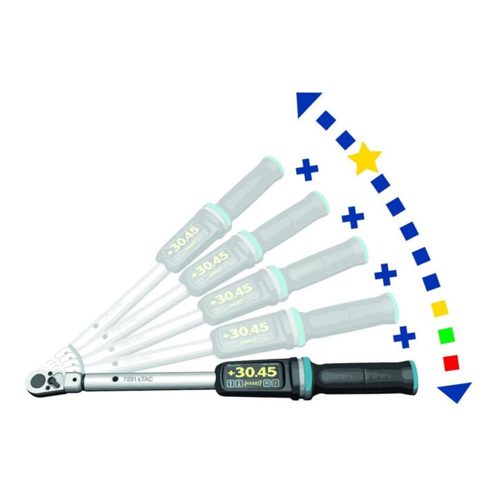 HAZET Clé dynamométrique 7281-2STACCAL 2,5-25 Nm 9 x 12 mm