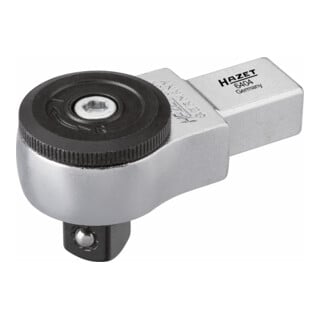 HAZET Cricchetto reversibile 6404 quadro maschio 14x18mm, quadro solido 12,5mm (1/2 di pollice)