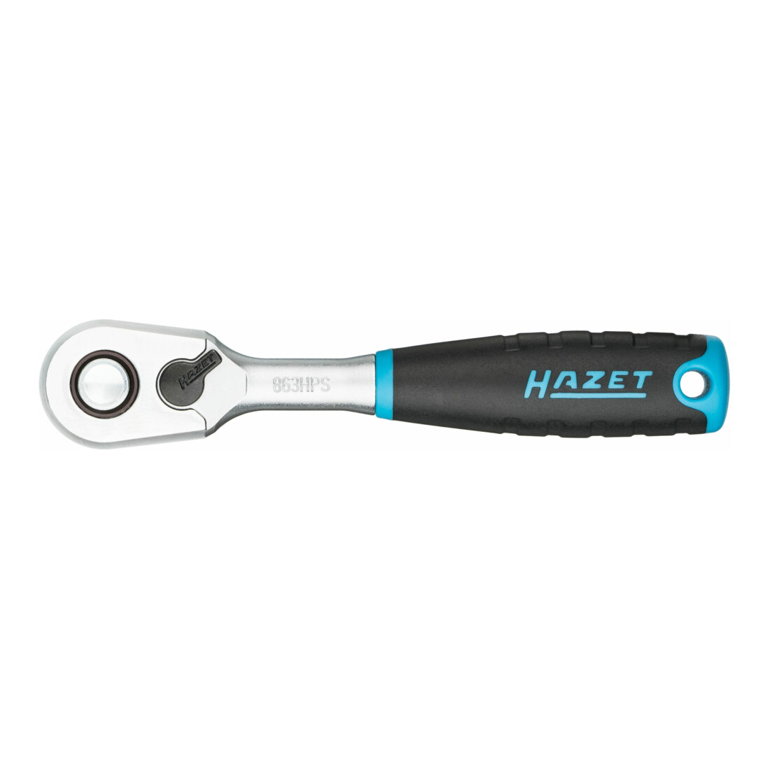 HAZET Cricchetto reversibile a dentatura fine HiPer 863HPS quadro pieno 6,3mm (1/4 pollice)