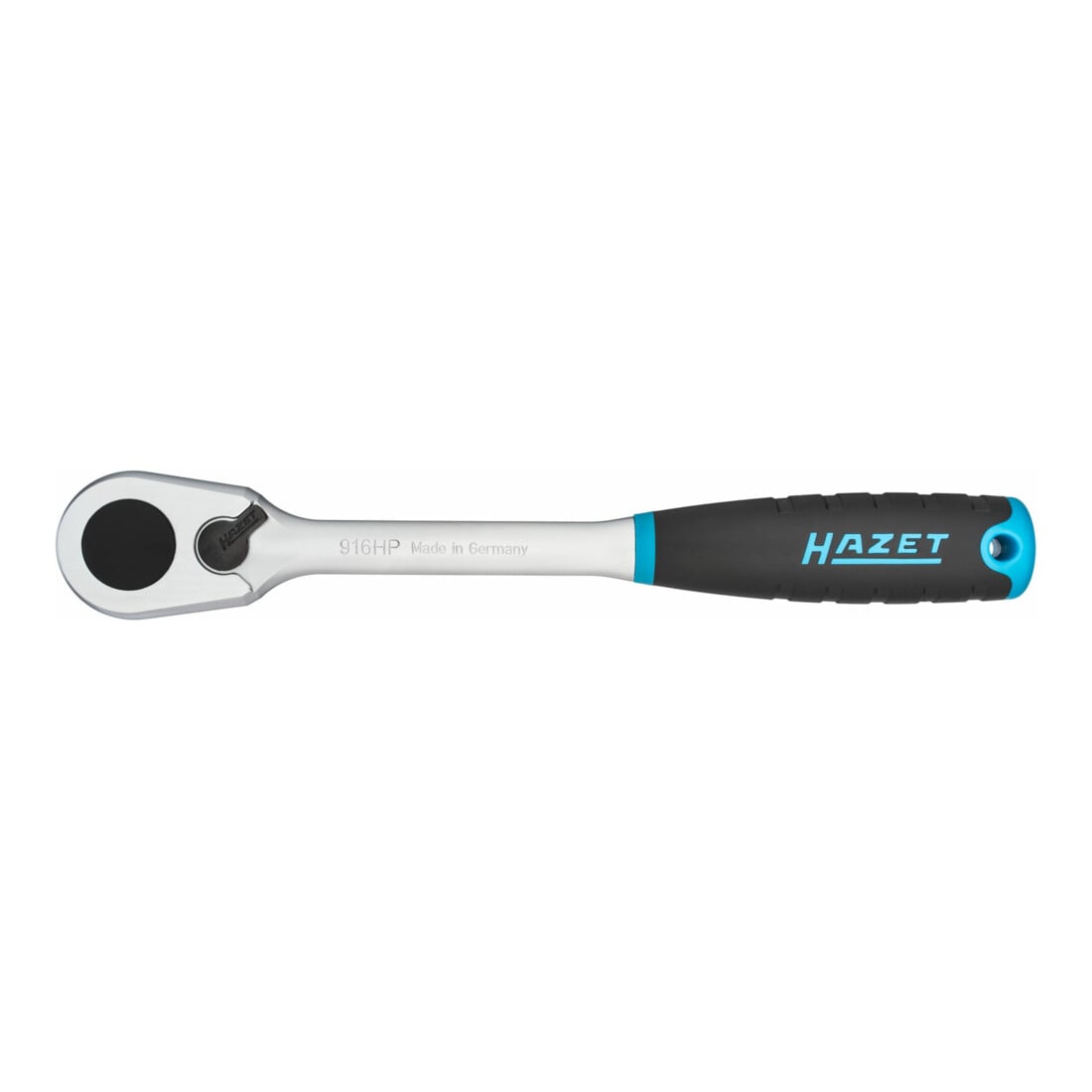 HAZET Cricchetto reversibile a dentatura fine HiPer 916HP quadro pieno 12,5mm, 1/2"