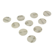 HAZET Cuscinetti abrasivi di ricambio, grana 800, ⌀ 76,2 mm 9033-5-08/10