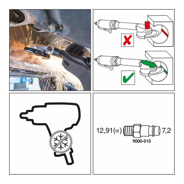 HAZET diepteschuurmachine 9033P-8
