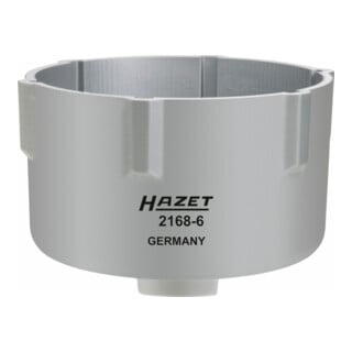 HAZET Dispositivo di sbloccaggio del filtro carburante 2168-6, Attacco quadro, cavo, 10mm (3/8"), Profilo scanalato, 117.5mm