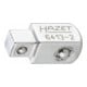 HAZET Doorsteekvierkant 6413-2 ∙ Vierkant massief 10 mm (3/8 inch) ∙ Vierkant massief 6,3 mm (1/4 inch)-1