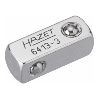 HAZET Doorsteekvierkant 6413-3 ∙ Vierkant massief 10 mm (3/8 inch) ∙ Vierkant massief 10 mm (3/8 inch)