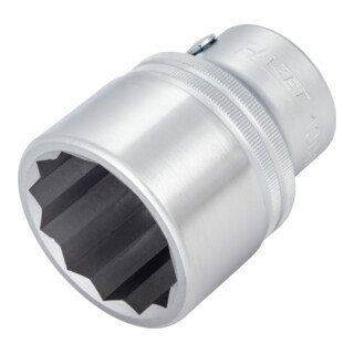 HAZET Doppel-6-Kant-Steckschlüssel-Einsatz 1000AZ s: 1.1/2" Vierkant hohl 20 mm (3/4")