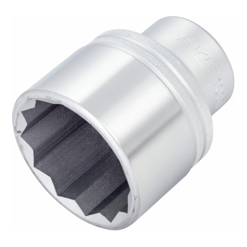 HAZET Doppel-6-Kant-Steckschlüssel-Einsatz 1000Z-50 s: 50 mm Vierkant hohl 20 mm (3/4")