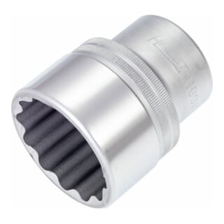 HAZET Doppel-6-Kant-Steckschlüssel-Einsatz 1100Z-46 s: 46 mm Vierkant hohl 25 mm (1")
