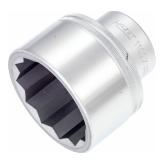 HAZET Doppel-6-Kant-Steckschlüssel-Einsatz 1100Z-70 s: 70 mm Vierkant hohl 25 mm (1")