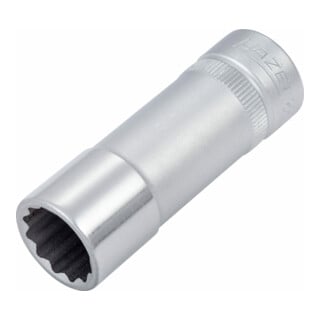 HAZET Doppel-6-Kant-Steckschlüssel-Einsatz 880TZ-13 s: 13 mm Vierkant hohl 10 mm (3/8")